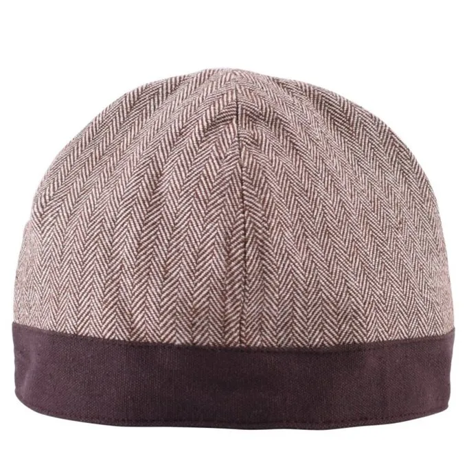 Bonnet Birka Motif à Chevrons, Marron 3 Bonnet Birka Motif à Chevrons, Marron