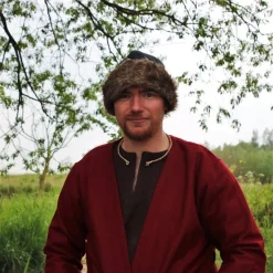 Leonardo Carbone Bonnet Vika Birka, Noir 13 Leonardo Carbone Bonnet Vika Birka, Noir -Vêtements Viking Soldes Magasin bonnet vika birka noir 5