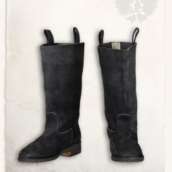 Mytholon Bottes Avec Shoenails Laurenz Noir 11 Mytholon Bottes Avec Shoenails Laurenz Noir -Vêtements Viking Soldes Magasin bottes avec shoenails laurenz noir 3