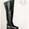 Mytholon Bottes Mousquetaire Porthos Noir 2 Mytholon Bottes Mousquetaire Porthos Noir -Vêtements Viking Soldes Magasin bottes mousquetaire porthos noir