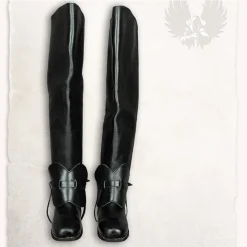 Mytholon Bottes Mousquetaire Porthos Noir -Vêtements Viking Soldes Magasin bottes mousquetaire porthos noir 4