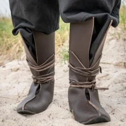 Epic Armoury Bottes Viking Rolf, Marron