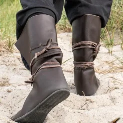 Epic Armoury Bottes Viking Rolf, Marron 9 Epic Armoury Bottes Viking Rolf, Marron -Vêtements Viking Soldes Magasin bottes viking rolf marron 3