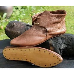 Marshal Historical Bottines Médiévales -Vêtements Viking Soldes Magasin bottines medievales 3