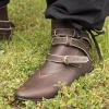 Epic Armoury Bottines Médiévales Godfrey, Marron -Vêtements Viking Soldes Magasin bottines medievales godfrey marron