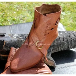 Marshal Historical Bottines Scandinaves (1300-1400) -Vêtements Viking Soldes Magasin bottines scandinaves 1300 1400 5