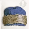 Mytholon Bouchon Viking Laine Ragi, Bleu -Vêtements Viking Soldes Magasin bouchon viking laine ragi bleu