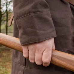 Caftan Du Haut Moyen Age Njord, Marron -Vêtements Viking Soldes Magasin caftan du haut moyen age njord marron 2