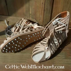 Deepeeka Caligae Romaine Avec Des Clous, De Type Castleford / Valkenburg -Vêtements Viking Soldes Magasin caligae romaine avec des clous de type castleford 4