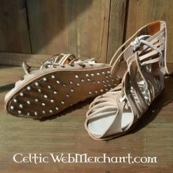 Deepeeka Caligae Romaine Avec Des Clous, De Type Castleford / Valkenburg -Vêtements Viking Soldes Magasin caligae romaine avec des clous de type castleford 5