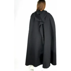 Leonardo Carbone Cape Milisant, Noir -Vêtements Viking Soldes Magasin cape milisant noir 4