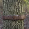 Epic Armoury Ceinture à Anneaux, Marron 2 Epic Armoury Ceinture à Anneaux, Marron -Vêtements Viking Soldes Magasin ceinture a anneaux marron