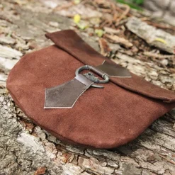 Leonardo Carbone Ceinture Sac Dragon, Marron -Vêtements Viking Soldes Magasin ceinture sac dragon marron 4