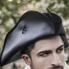 Rawblade Chapeau De Pirate Jack Rackham, Noir 2 Rawblade Chapeau De Pirate Jack Rackham, Noir -Vêtements Viking Soldes Magasin chapeau de pirate jack rackham noir