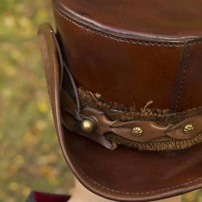 Epic Armoury Chapeau Deadwood, Marron 4 Epic Armoury Chapeau Deadwood, Marron – Image 2