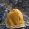 Leonardo Carbone Chapeau Viking Laine Ulf, Jaune -Vêtements Viking Soldes Magasin chapeau viking laine ulf jaune