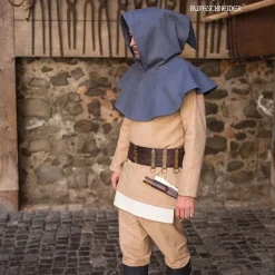 Burgschneider Chaperon Capellus, Gris -Vêtements Viking Soldes Magasin chaperon capellus gris 2