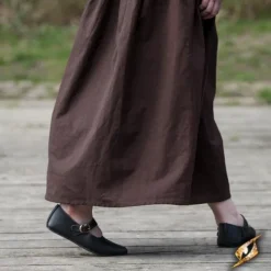 Epic Armoury Chaussures Dames Médiévales Astrid, Noires -Vêtements Viking Soldes Magasin chaussures dames medievales astrid noires 3