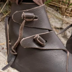 Epic Armoury Chaussures Viking Jorvik Avec Semelle En Caoutchouc, Marron -Vêtements Viking Soldes Magasin chaussures viking jorvik avec semelle en caoutchou 2