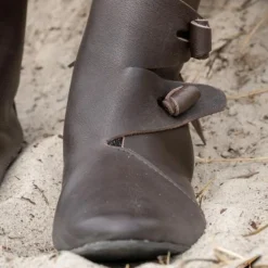 Epic Armoury Chaussures Viking Jorvik Avec Semelle En Caoutchouc, Marron -Vêtements Viking Soldes Magasin chaussures viking jorvik avec semelle en caoutchou 4