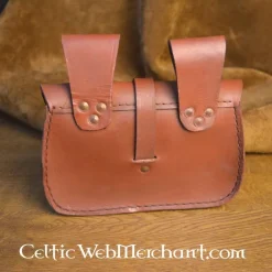 Leonardo Carbone Cuir Marron Roue Sac Soleil -Vêtements Viking Soldes Magasin cuir marron roue sac soleil 1