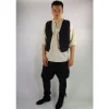 Leonardo Carbone Doublet Du 17ème Siècle Avec Des Boutons, Crème -Vêtements Viking Soldes Magasin doublet du 17eme siecle avec des boutons creme