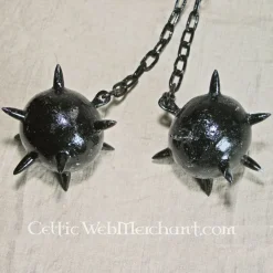 Fléau D'armes Avec Deux Balles -Vêtements Viking Soldes Magasin fleau darmes avec deux balles 3