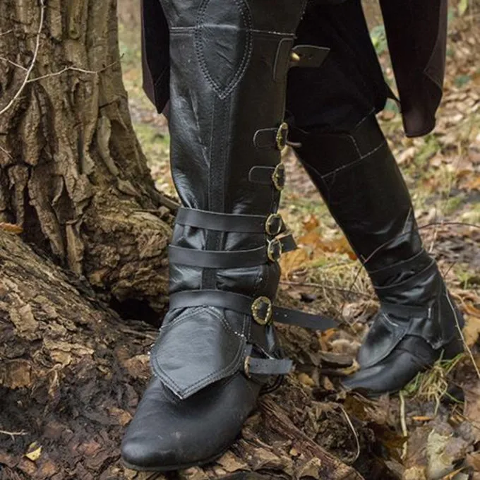 Epic Armoury Guêtres Pirate, Noir 4 Epic Armoury Guêtres Pirate, Noir – Image 2