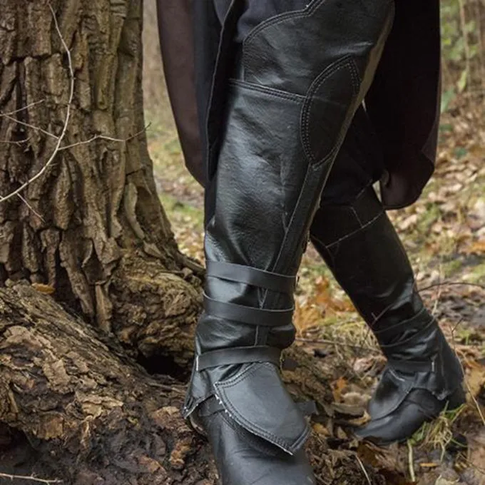 Epic Armoury Guêtres Pirate, Noir 5 Epic Armoury Guêtres Pirate, Noir – Image 3