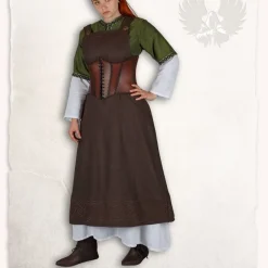 Mytholon Hangeroc Alva Brun Motif Chevrons -Vêtements Viking Soldes Magasin hangeroc alva brun motif chevrons 1