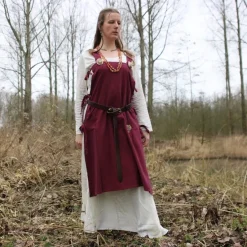 Leonardo Carbone Hangeroc Birka, Rouge -Vêtements Viking Soldes Magasin hangeroc birka rouge 5