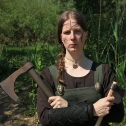 Leonardo Carbone Hangeroc Birka, Vert -Vêtements Viking Soldes Magasin hangeroc birka vert 5