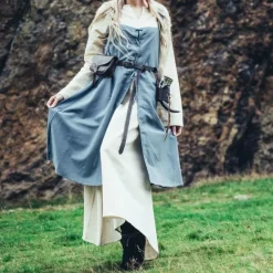 Leonardo Carbone Hangeroc Edda, Bleu -Vêtements Viking Soldes Magasin hangeroc edda bleu 2