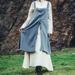 Leonardo Carbone Hangeroc Edda, Bleu -Vêtements Viking Soldes Magasin hangeroc edda bleu 3