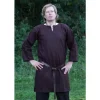 Ulfberth Long Tunique Marron -Vêtements Viking Soldes Magasin long tunique marron