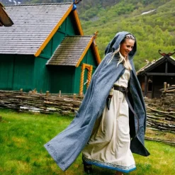 Leonardo Carbone Manteau Brodé Damia, Gris