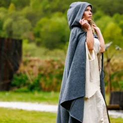 Leonardo Carbone Manteau De Laine Felis, Gris -Vêtements Viking Soldes Magasin manteau de laine felis gris 4