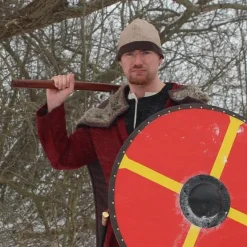 Mytholon Manteau Viking Bjorn Brun -Vêtements Viking Soldes Magasin manteau viking bjorn brun 3