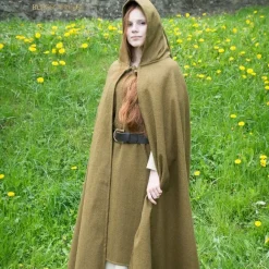 Burgschneider Mantel Hibernus, Vert D'automne -Vêtements Viking Soldes Magasin mantel hibernus vert dautomne 3