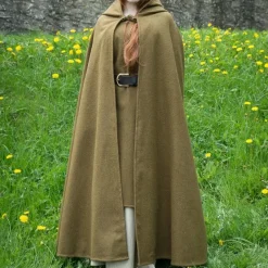 Burgschneider Mantel Hibernus, Vert D'automne -Vêtements Viking Soldes Magasin mantel hibernus vert dautomne 5
