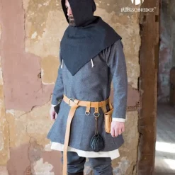 Burgschneider Motif à Chevrons Chaperon Knud, Gris Noir