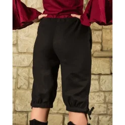 Mytholon Pantalon Court Kilian, Noir 8 Mytholon Pantalon Court Kilian, Noir -Vêtements Viking Soldes Magasin pantalon court kilian noir 2