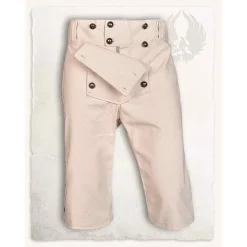 Mytholon Pantalon Pirate Franklin, Naturel -Vêtements Viking Soldes Magasin pantalon pirate franklin naturel 5