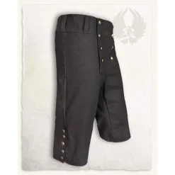 Mytholon Pantalon Pirate Franklin, Noir 12 Mytholon Pantalon Pirate Franklin, Noir -Vêtements Viking Soldes Magasin pantalon pirate franklin noir 4