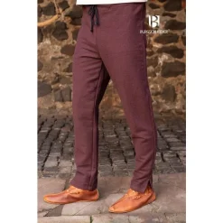 Burgschneider Pantalon Skjoldehamm Gunnar, Marron -Vêtements Viking Soldes Magasin pantalon skjoldehamm gunnar marron 4