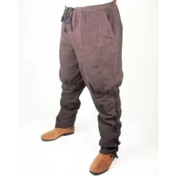 Leonardo Carbone Pantalon Viking Dublin, Marron