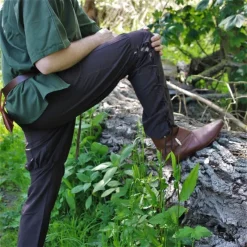 Leonardo Carbone Pantalon Viking Dublin, Marron -Vêtements Viking Soldes Magasin pantalon viking dublin marron 3