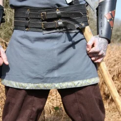 Leonardo Carbone Pantalon Viking Jorvik, Marron -Vêtements Viking Soldes Magasin pantalon viking jorvik marron 5