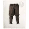 Mytholon Pantalon Viking Ketill, Marron -Vêtements Viking Soldes Magasin pantalon viking ketill marron