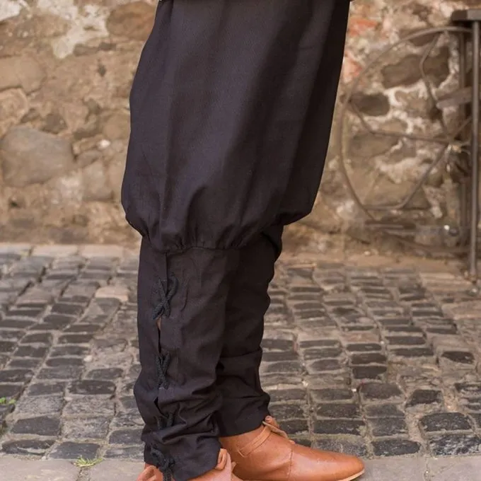 Burgschneider Pants Wigbold, Noir 4 Burgschneider Pants Wigbold, Noir – Image 2